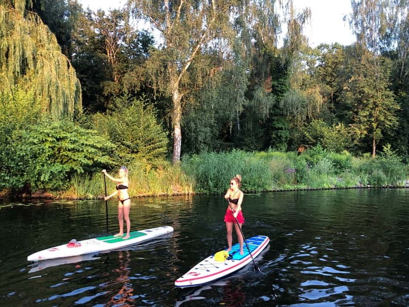 Leipzig: Cospudener Lake Stand-Up Paddleboard Course - A Real 90-Minute Flow You Can Expect on the Water