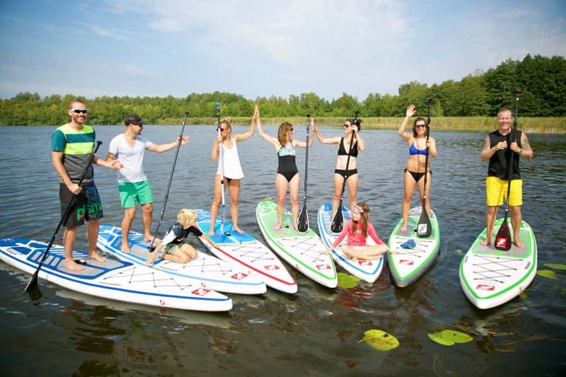 Leipzig: Cospudener Lake Stand-Up Paddleboard Course - What You Learn Step by Step, From Standing to Steering