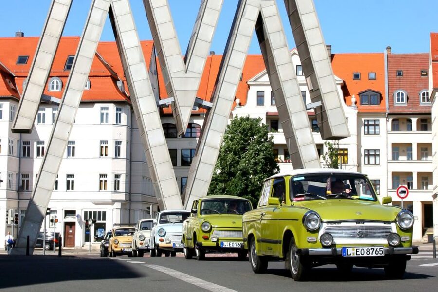 Leipzig: Individual Trabi Tour with Guide - The City Loop: Monument to the Battle of the Nations and Old Fairgrounds
