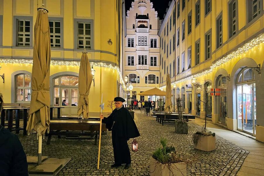 Leipzig: The Original Night Watchman Bremme Tour - The secrets of the night watchman job, plus old trades
