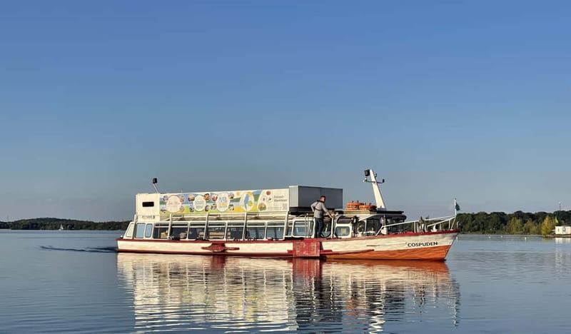 Linienfahrt auf dem Cospudener See - What to expect from the crew explanations