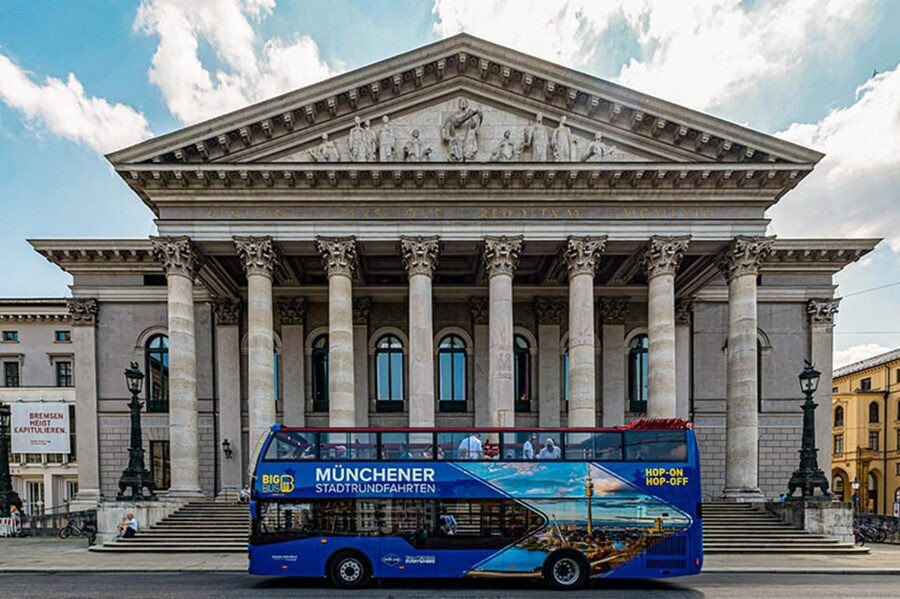 Munich: Big Bus Hop-On Hop-Off Tour by Open-Top Bus - Getting oriented fast at Karlsplatz and the Kunstareal art stretch