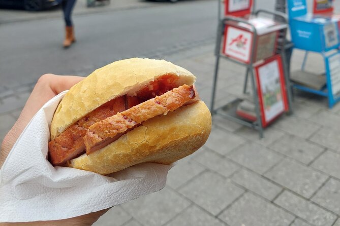 Munich Food Tour with Full Meal & Drinks by Do Eat Better - Rosental sweet stop: Schmalznudel and the krapfen backup