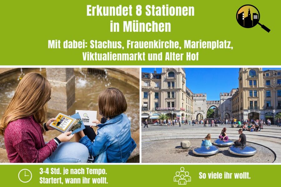 Munich: Scavenger Hunt Self-Guided Tour for Children - Marienplatz and the old and new town halls