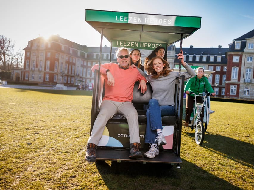 Münster-Highlights-Tour with Rickshaw-Guide - Schloss Münster: what you see becomes a timeline