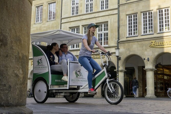 Münster Unpacked Tour : Rickshaw City Tour with Guide - Historisches Rathaus Münster and the Friedenssaal: Old Power, Modern Proof