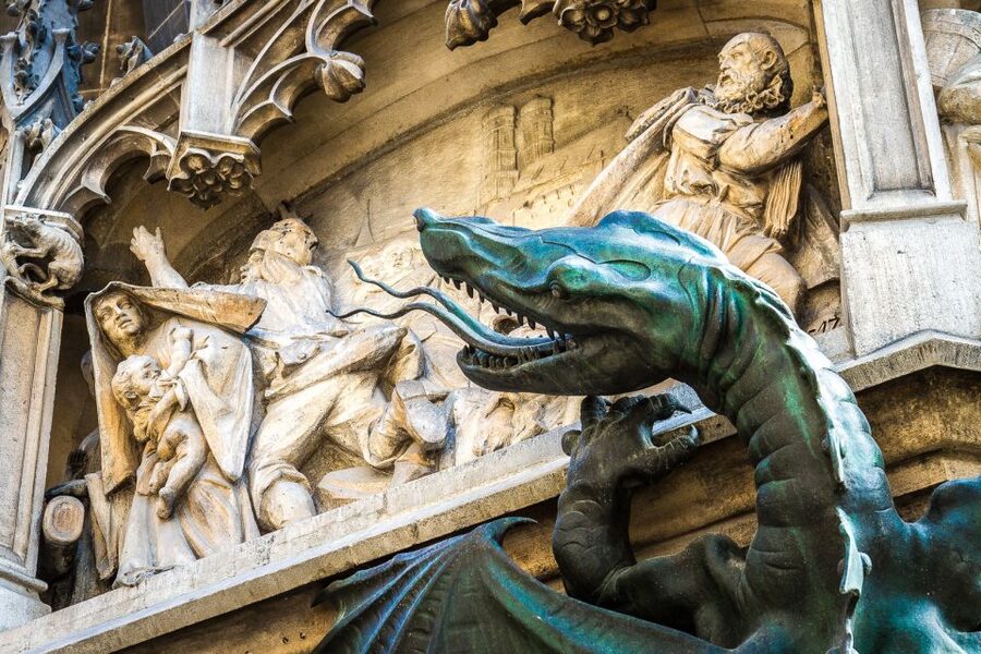 Mystic Munich - Sagas and Legends of the Old Town - Starting at Marienplatz 15, by the Toy Museum Entrance