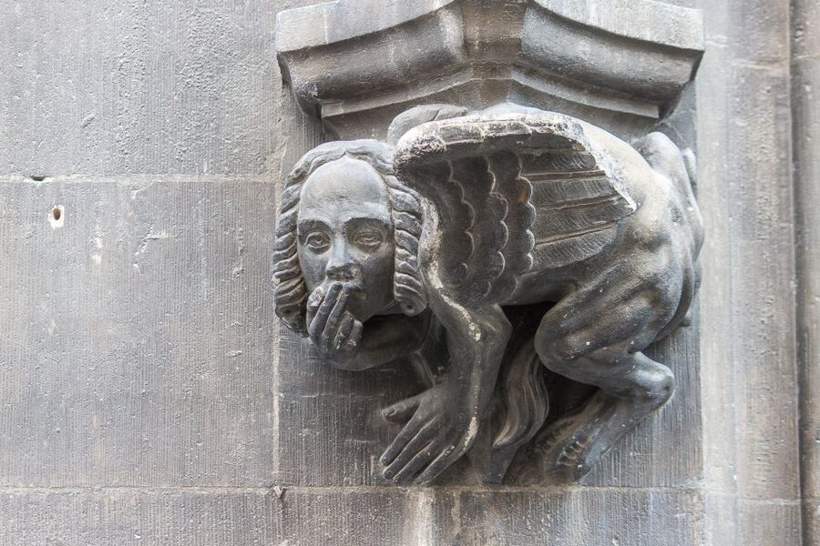 Mystic Munich - Sagas and Legends of the Old Town - St. Onuphrius and the Look-Right-In-The-Eye Moment
