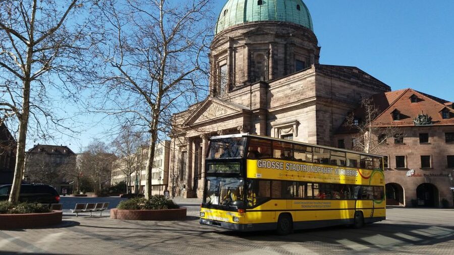 Nuremberg: Hop-On Hop-Off Bus Tour - How the hop-on hop-off stops work in the real world
