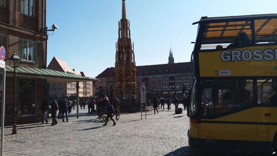 Nuremberg: Hop-On Hop-Off Bus Tour - Audio guide reality check: languages, headphones, and loud German speakers