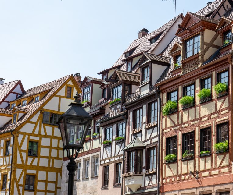 Nürnberg kennenlernen: Highlights in der Altstadt - Kettensteg, the oldest preserved metal suspension bridge, and the ending at Maxbrücke
