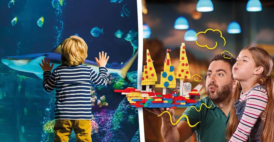 Oberhausen: LEGOLAND Discovery Centre and SEA LIFE Ticket - Oberhausen in a single day: LEGO fun plus an aquarium focus