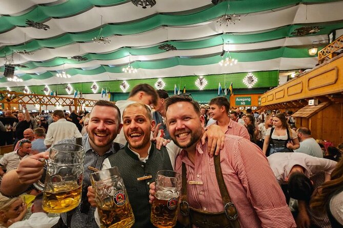 Oktoberfest Experience in Munich: Fun, Food, Beer & Seats - Guide style in a private setup, from Sofia to Lukas