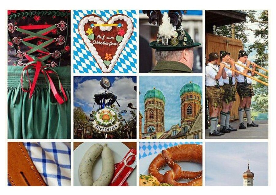 Oktoberfest Munich: Lunch/Dinner table reserv. big beer tent - The Walk to Oktoberfest Grounds and the Two Fast Photo Stops