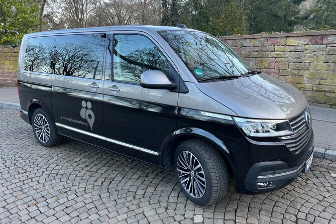 On tour with a friend and his luxury van - How the day flows: Heidelberg first, then Neckar Valley castles
