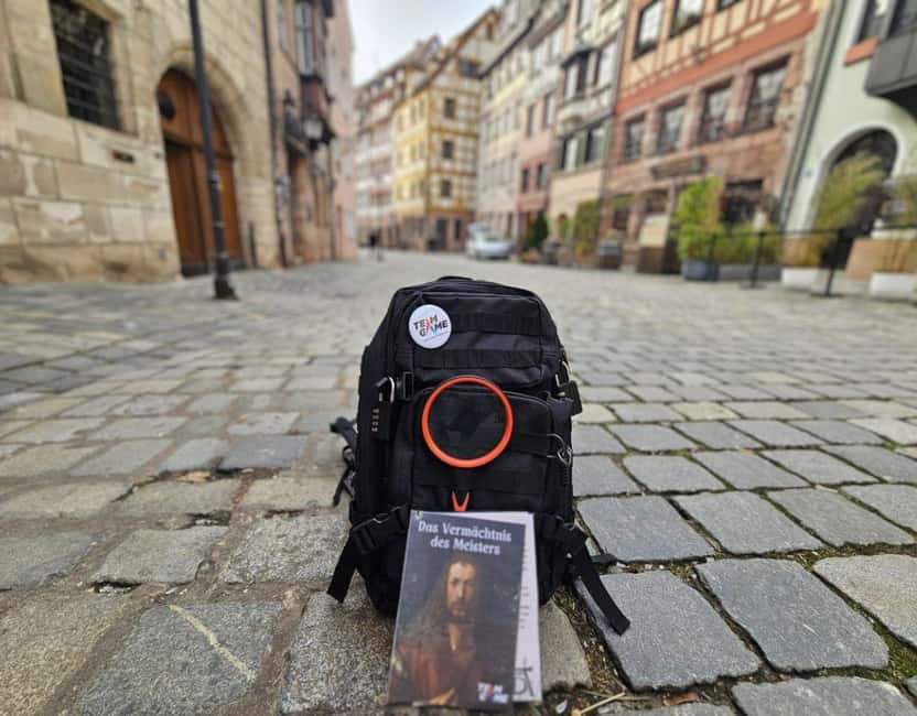 Outdoor Escape Game with Mystery Backpack in Nuremberg: Dürer's Legacy - Nuremberg Old Town, walked as a case file
