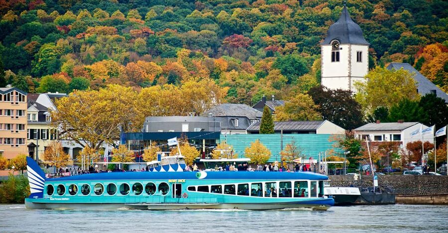 Panoramic ride between Bonn and Königswinter (Siebengebirge) - What you see near Bonn’s government district
