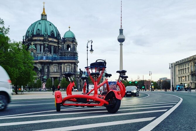 Party and Beer Bike Private Sightseeing Tour Berlin with Pick-up - The Sightseeing Angle, What You Get and How to Get More History