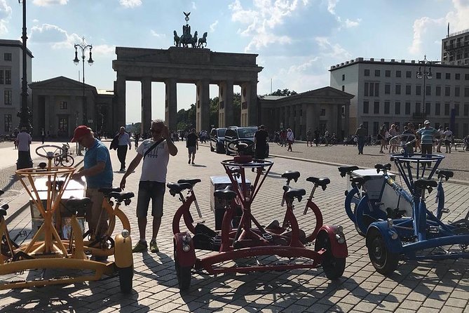 Party and Beer Bike Private Sightseeing Tour Berlin with Pick-up - Should You Book This Berlin Beer Bike Tour?