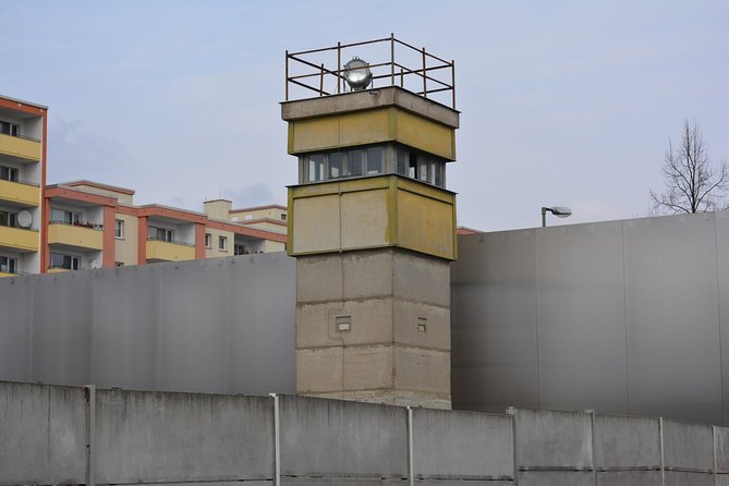 PRIVATE BEHIND THE BERLIN WALL and COLD WAR BERLIN TOUR - The GDR watchtower: seeing how surveillance worked in real form