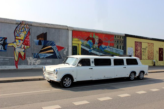 Private Tour: Berlin by Trabant Stretch-Limousine - Holocaust Memorial and Brandenburg Gate, two stops with very different energy