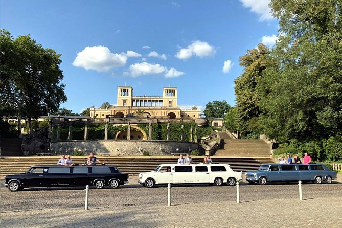 Private Tour: Berlin by Trabant Stretch-Limousine - East Side Gallery and Alexanderplatz, fun visuals with real context
