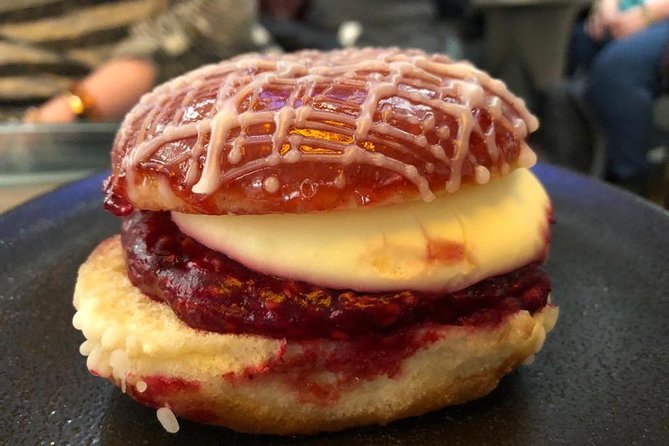 Private - Viktualienmarkt Food Tour and Beyond - best Munich tastings - Trachtenvogl: Weisswurst plus Brezenknödel, the dumpling-and-sausage moment