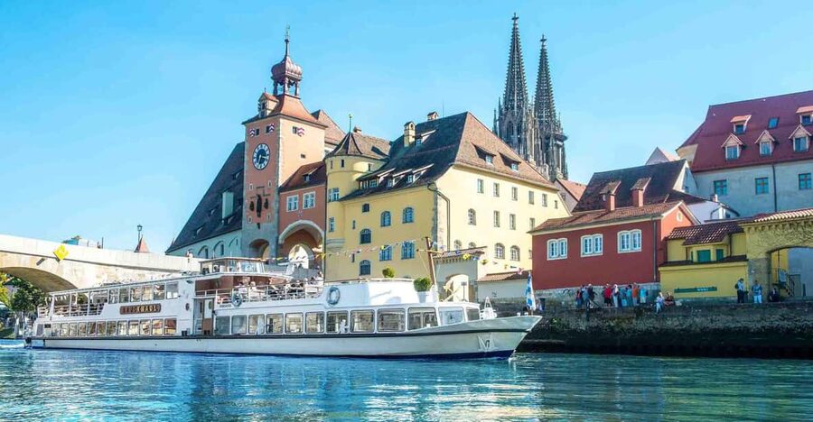 Regensburg: City Highlights Historical Boat Tour - Regensburg Old Town from the water: why the views hit harder