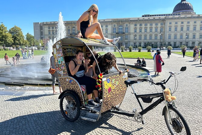Rickshaw Tours Berlin - Groups of up to 16 people with several rickshaws - Potsdamer Platz and Gropius Bau: Where Berlin Reinvents Itself