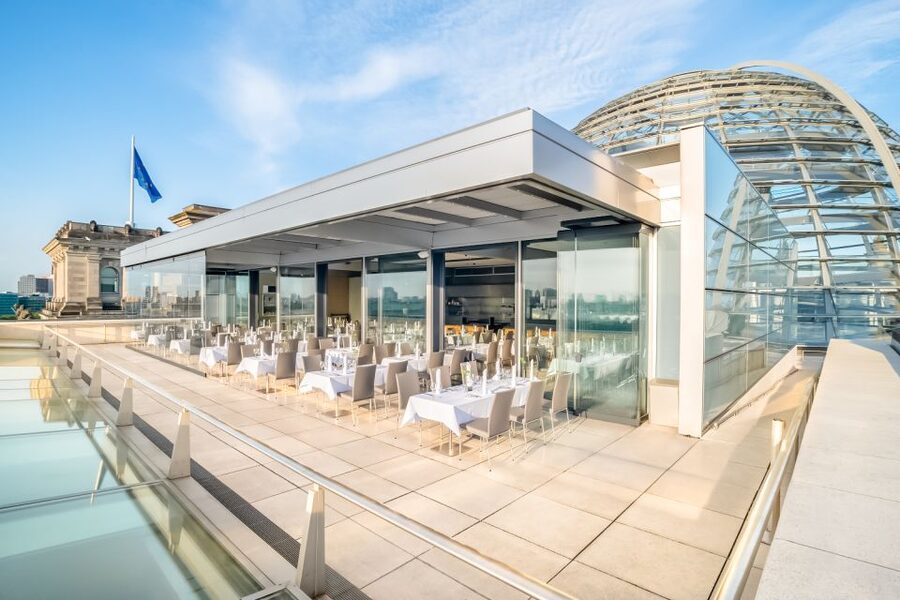 Rooftop Aperitif at Reichstag Käfer Restaurant - Rooftop dining at the Reichstag glass dome: what you are really buying