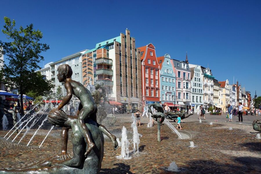 Rostock: City Walking Tour - Starting at Rostock Rathaus, the Greif griffin point
