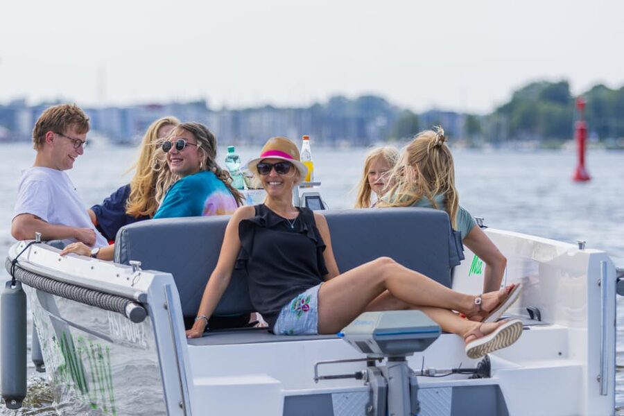 Rostock: Electric Boat Rental on the Warnow River - First time on the Warnow: why this feels so doable