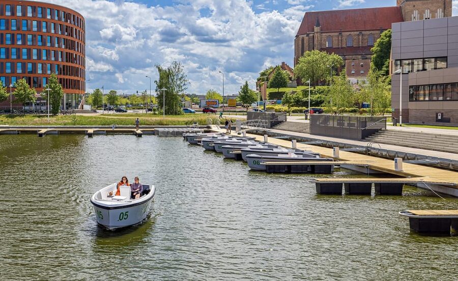 Rostock: Electric Boat Rental on the Warnow River - Picking the right duration: 1, 2, or 3 hours