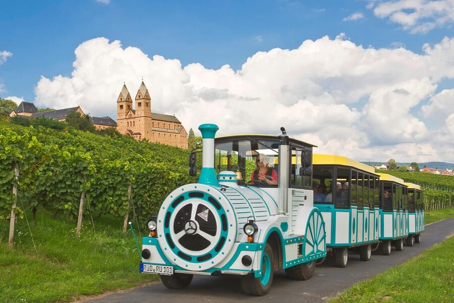Rüdesheim sightseeing tour with the Winzerexpress - The guide and the audio, how you learn without losing the fun