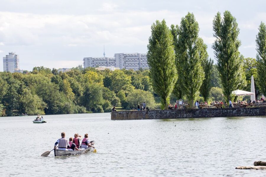 Stuttgart: Canadian Canoe Rental - The route map: your ticket to choosing the right Neckar corners