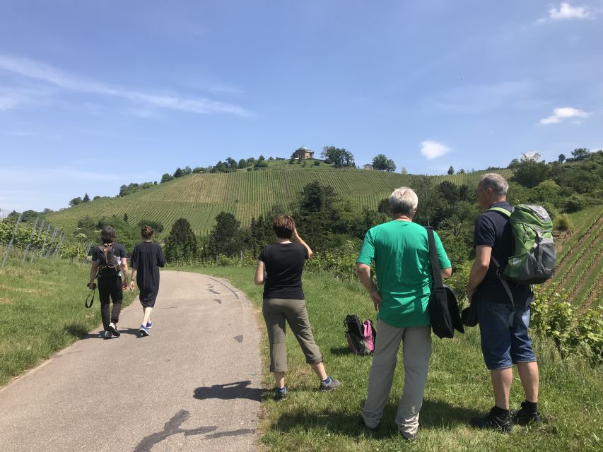 Stuttgart: Guided Wine Walk & Wine Tasting - Wine stop two plus snack: compare, refine, and finish relaxed