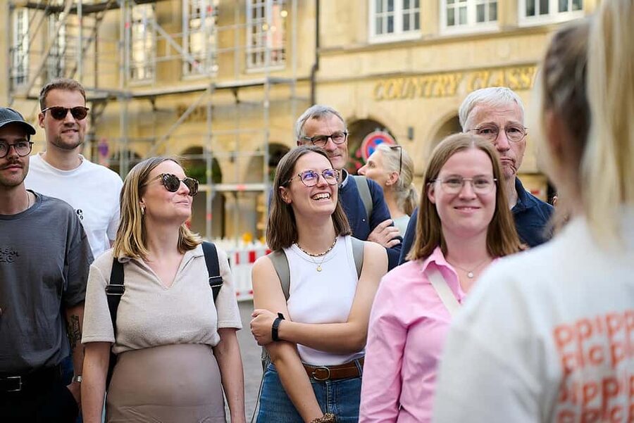 Tatort x Tour: With Boerne & Thiel on a search for clues in Münster - Following Thiel in Münster, From Prinzipalmarkt to Cycling Clues