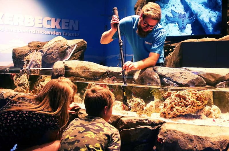 Ticket to SEA LIFE Konstanz - Feedings and aquarist talks: your fastest path to real understanding