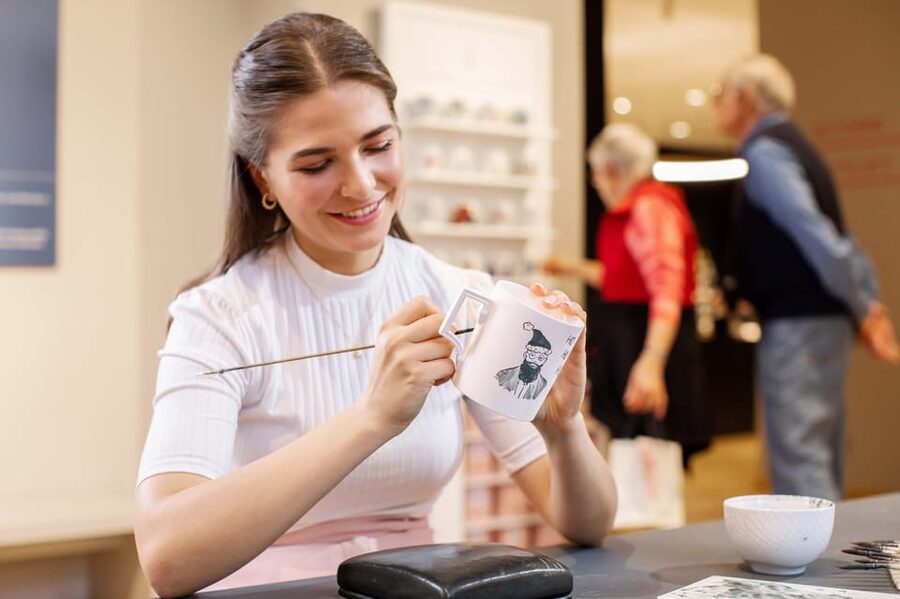 Tickets to the Meissen Porcelain Factory - Shopping and a Café Snack on Meissen Porcelain