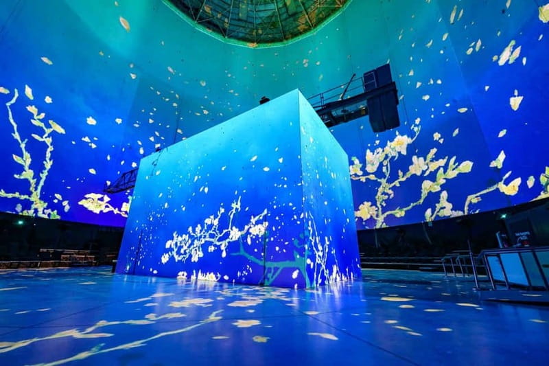 Visiodrom in Wuppertal: The Immersive 360° Van Gogh Show - The exhibition part: Van Gogh context, without a label overload