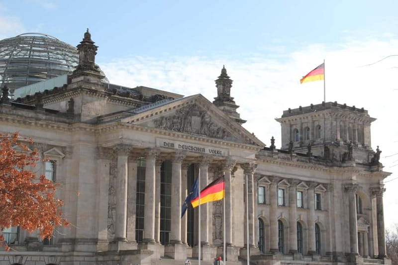 With Reichstag roof-terrace: Insider Parliament tour - German Chancellery: Where Construction Stories Make Politics Feel Real
